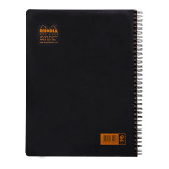 Rhodia Classic Wirebound Notebook - Large - Black - Meeting Book - Picture 1